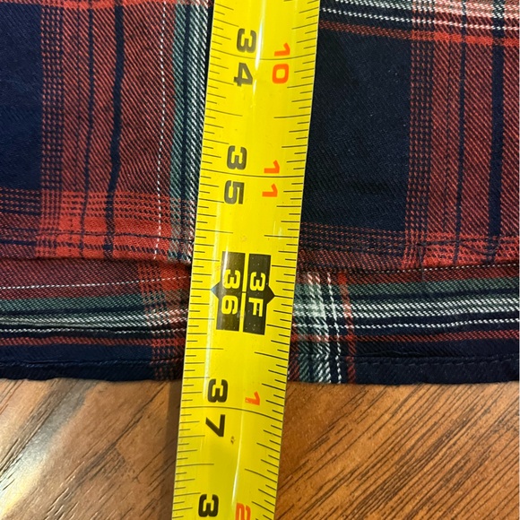 Falcon Bay shirt men’s 3XLT plaid red blue button down cotton soft NWT christmas - Picture 7 of 12